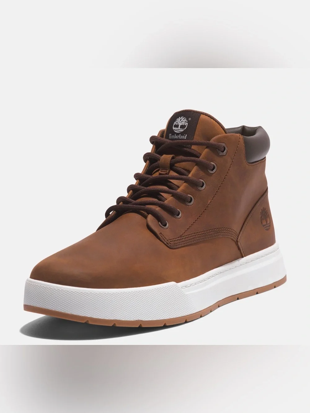 Timberland Maple Grove Leather Chukka Boots Brown size men’s 10.